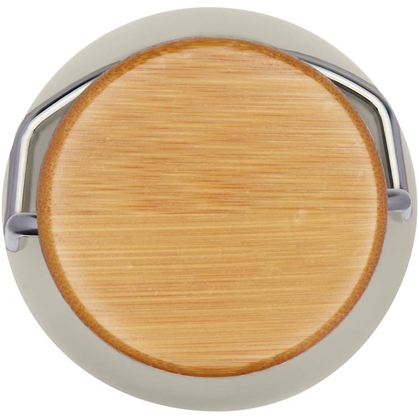 Obrázky: Nerezová športová fľaša 550ml, béžová, Obrázok 4