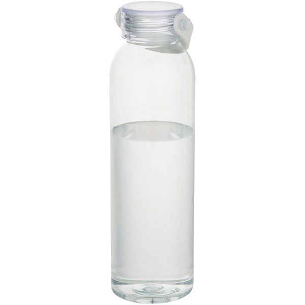 Obrázky: Fľaša 630ml-rec. plast, silik. ucho, transparentná, Obrázok 2