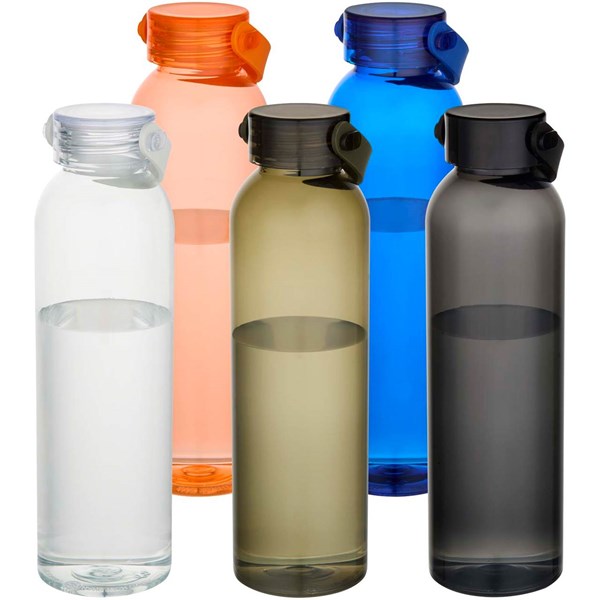 Obrázky: Fľaša 630ml-rec. plast, silik. ucho, transparentná, Obrázok 4