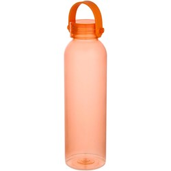 Obrázky: Fľaša 630 ml-rec. plast, silik. ucho, tr. oranžová