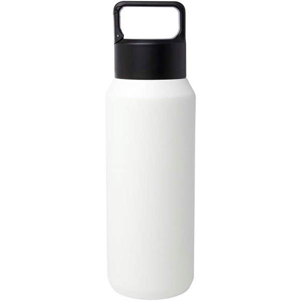 Obrázky: Nerez fľaša na vodu 600 ml, vákuov. izol., biela, Obrázok 2