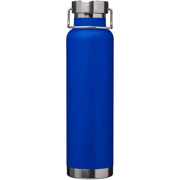 Obrázky: Nerez fľaša 650 ml, meď. vákuov. izol, kr. modrá, Obrázok 4