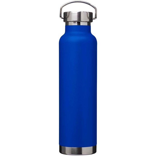 Obrázky: Nerez fľaša 650 ml, meď. vákuov. izol, kr. modrá, Obrázok 5