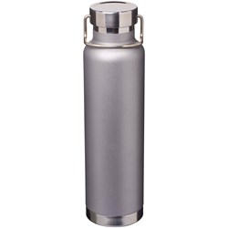 Obrázky: Nerez fľaša 650ml , meď. vákuov. izol, šedá