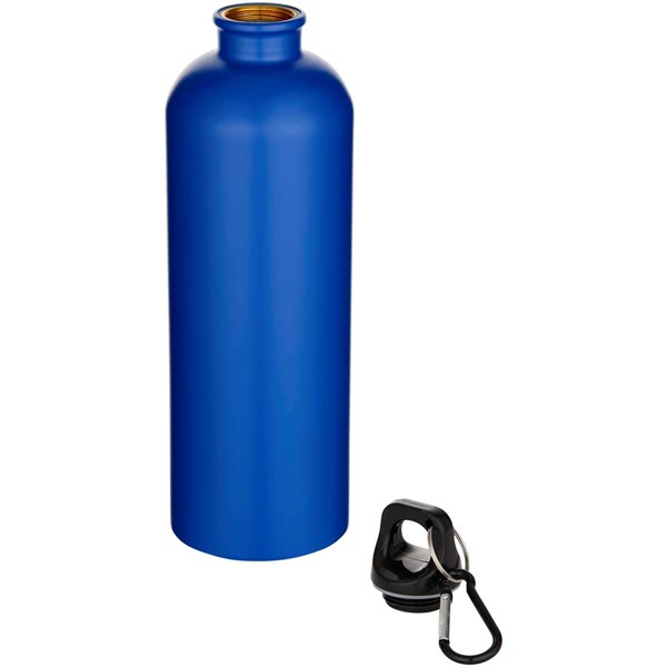 Obrázky: Modrá fľaša z nerez ocele 750ml s karabínou RSC, Obrázok 2