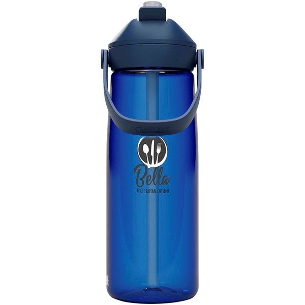 Obrázky: Modrá tritán. fľaša 750 ml Camelbak-výkl. slamka, Obrázok 5