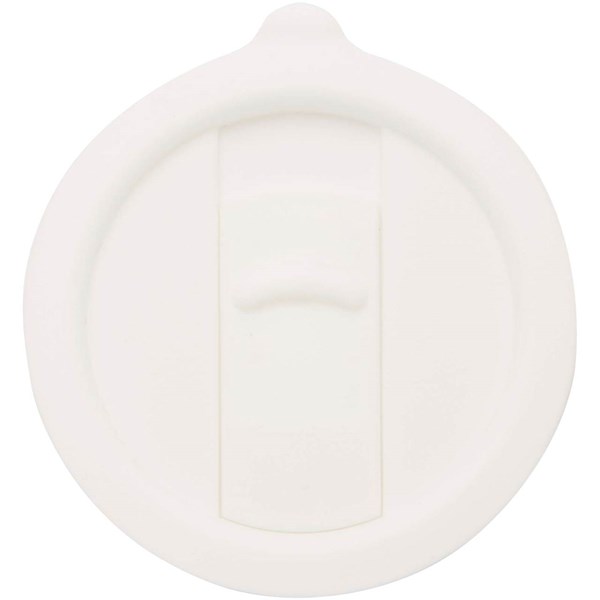 Obrázky: biely keramický hrnček 450 ml s plastovým viečkom, Obrázok 3