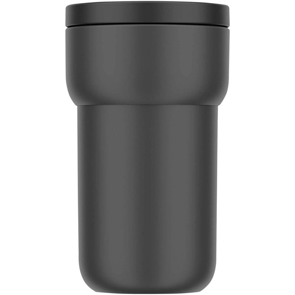 Obrázky: Čierny cestovný hrnček 275 ml, Obrázok 2