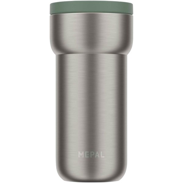 Obrázky: Nerez 375ml termohrnček, zelené viečko, Obrázok 3