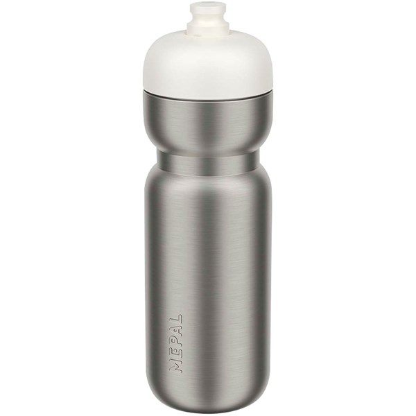 Obrázky: Športová nerez termofľaša 800 ml, biele doplnky