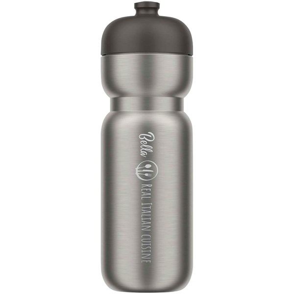 Obrázky: Športová nerez termofľaša 800 ml, čierne doplnky, Obrázok 2