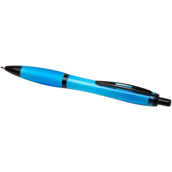 Obrázky: Tyrkysové gul. pero z rec.plastu,čierne dop., ČN, Obrázok 3