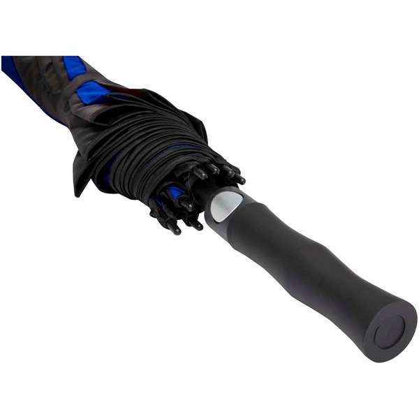 Obrázky: Vetruodolný golfový dáždnik s aut. otv., kr. modrý, Obrázok 4