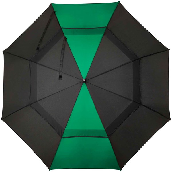 Obrázky: Vetruodolný golfový dáždnik s aut. otv., zelený, Obrázok 6