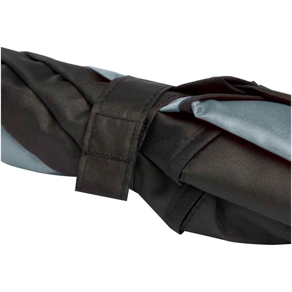 Obrázky: Vetruodolný golfový dáždnik s aut. otv., šedý, Obrázok 3