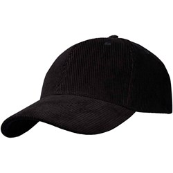 Obrázky: 6panel. manžestrová recyklovaná šiltovka, čierna