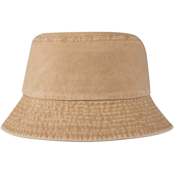 Obrázky: Bavl. slnečný klobúk-predpraný dizajn, prírodný, Obrázok 2