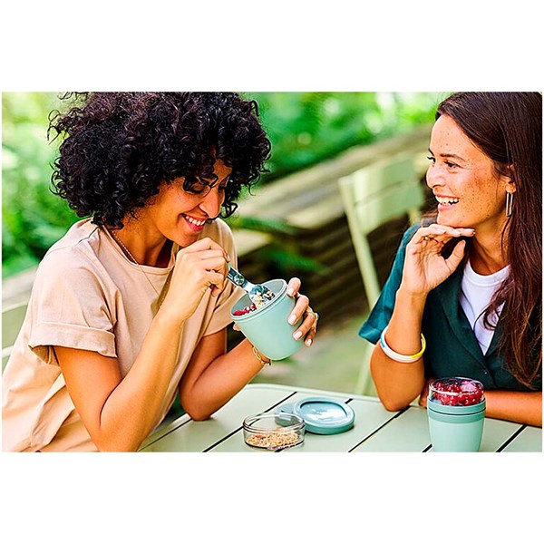 Obrázky: Dvojdielny mini box na jedlo, čierna, Obrázok 2