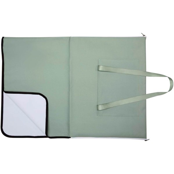 Obrázky: Zelená piknik. deka z 600D PES s povrchom z PVC, Obrázok 5