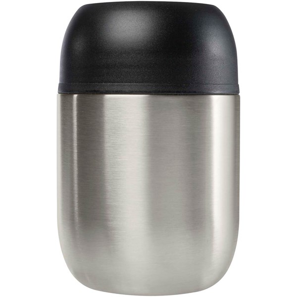 Obrázky: Dvojstenná termoska z nerezu 480 ml, strieborná, Obrázok 2