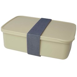 Obrázky: Box na jedlo 800 ml s elast. páskou, béžová