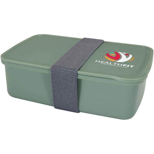 Obrázky: Box na jedlo 800 ml s elast. páskou, vres. zelená, Obrázok 6