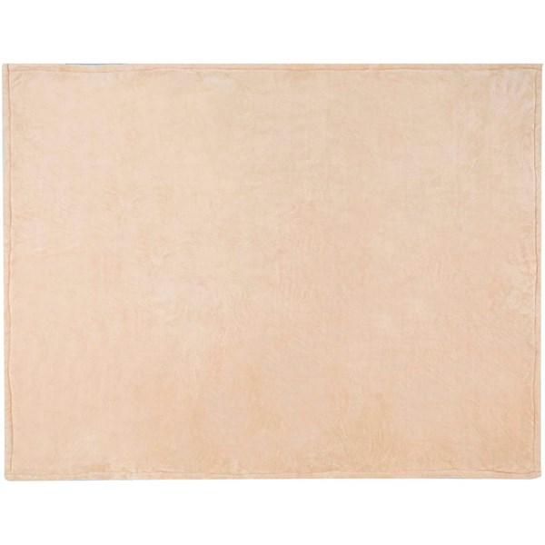 Obrázky: Béžová deka z recyklovaného sherpa materiálu GRS, Obrázok 3