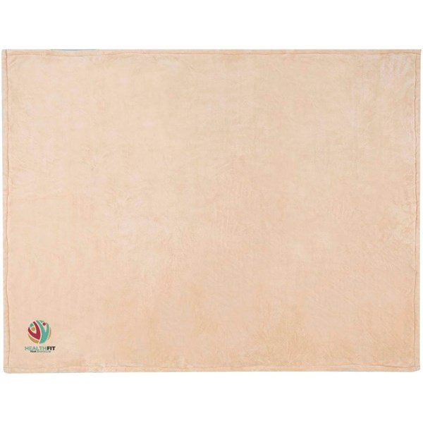 Obrázky: Béžová deka z recyklovaného sherpa materiálu GRS, Obrázok 4