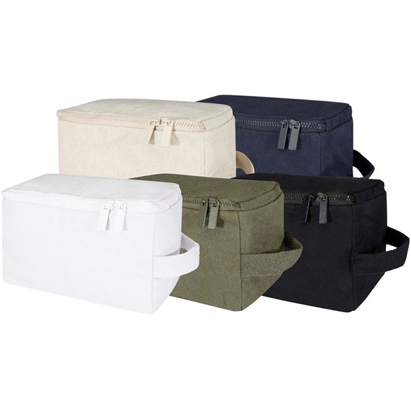 Obrázky: Recyklovaná kozmetická taštička, modrá, Obrázok 5