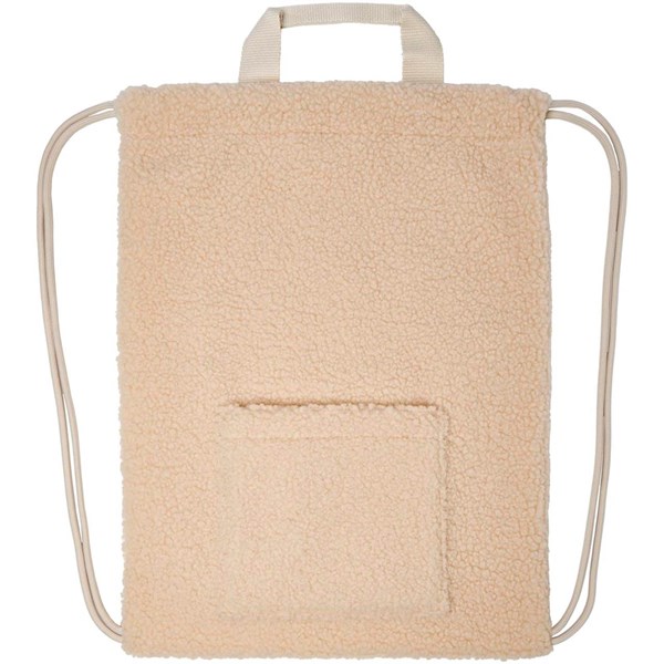 Obrázky: GRS rec. sherpa šnúrkový ruksak 9L, prírodný, Obrázok 6