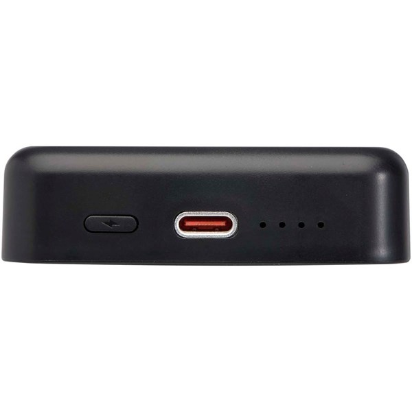 Obrázky: Bezdrôtová magnetická powerbanka 10 000 mAh,čierna, Obrázok 3