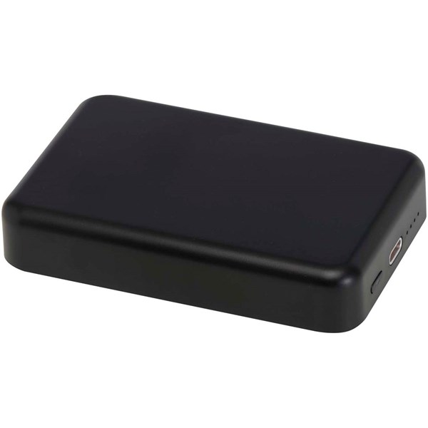 Obrázky: Bezdrôtová magnetická powerbanka 10 000 mAh,čierna, Obrázok 4