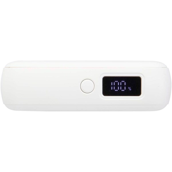 Obrázky: Powerbanka 10 000 mAh 35W s káblom typu C, biela, Obrázok 3