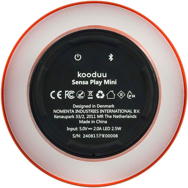 Obrázky: Mini prenosný reproduktor a lampa JBL, oranžová, Obrázok 3