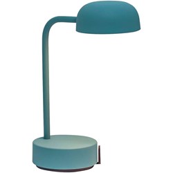 Obrázky: Dobíjateľná prenosná stolová lampa, modrá