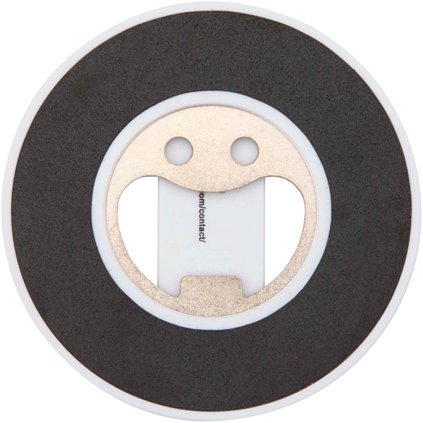 Obrázky: Biely magnetický stojan na telefón s otváračom, Obrázok 2