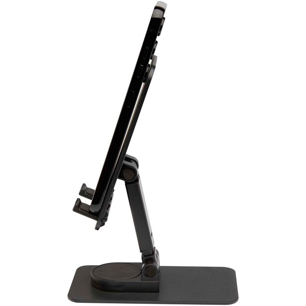 Obrázky: Skladací držiak na telefón z rec.plastu, čierny, Obrázok 6