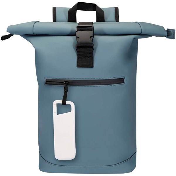 Obrázky: Čierna vodeodolná powerbanka s kapacitou 5000 mAh, Obrázok 5