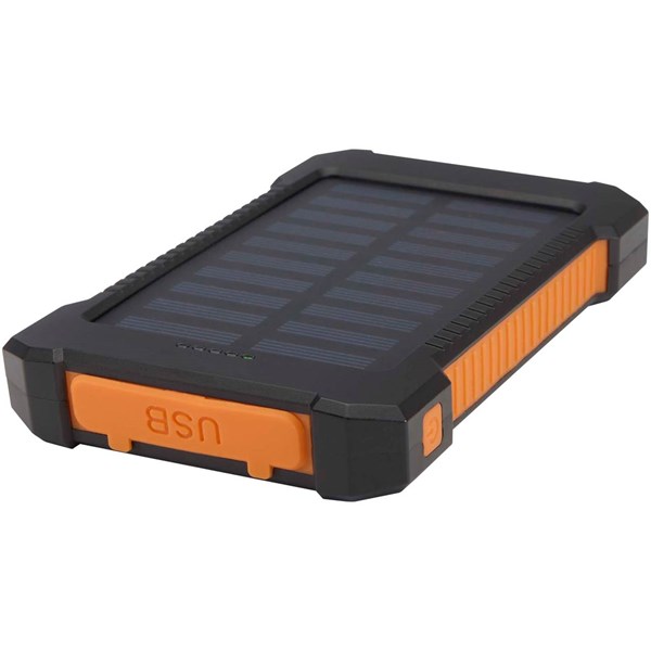 Obrázky: Odolná solárna powerbanka 5000 mAh, svetlo, Obrázok 5