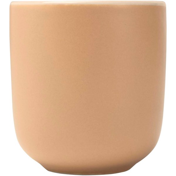 Obrázky: Sada 2 keramických šálok 90 ml, béžová, Obrázok 2