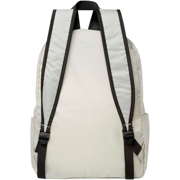 Obrázky: Béžový ruksakz RPET , objem 15 l, Obrázok 2