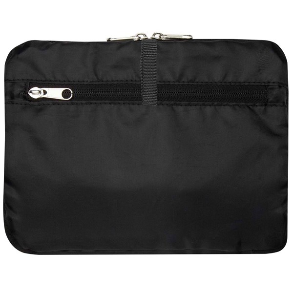 Obrázky: Čierny skladací ruksak z RPET , objem 15 l, Obrázok 5