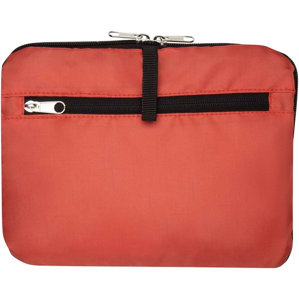 Obrázky: Tehlová skladacia taška nákupná z RPET, objem 16 l, Obrázok 5