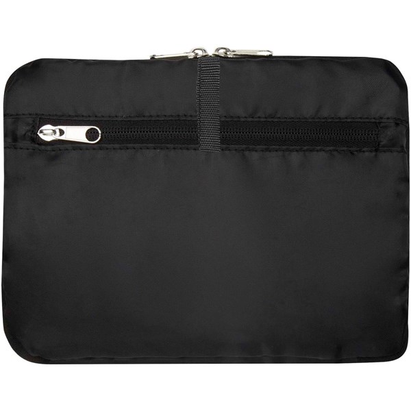 Obrázky: Čierna skladacia taška nákupná z RPET, objem 16 l, Obrázok 5