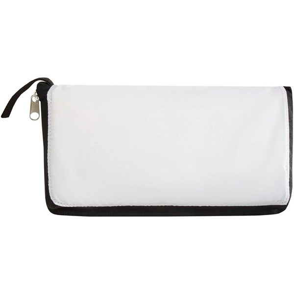 Obrázky: Biela skladacia nákup.chladiaca taška z RPET, 15L, Obrázok 6