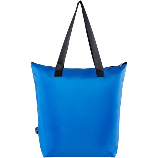 Obrázky: Kr.modrá skladacia nák.chladiaca taška z RPET,15L, Obrázok 2