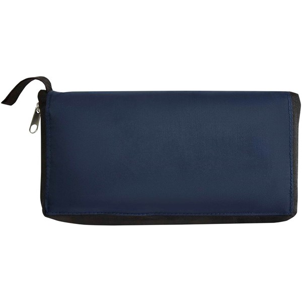 Obrázky: Nám.modrá skladacia nák.chladiaca taška z RPET,15L, Obrázok 6