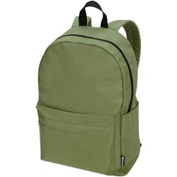 Obrázky: Oliv.zelený mestský GRS ruksak na notebook 14",16L
