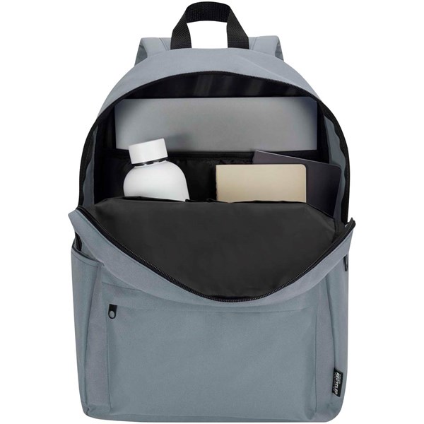 Obrázky: Šedý mestský GRS ruksak na notebook 14