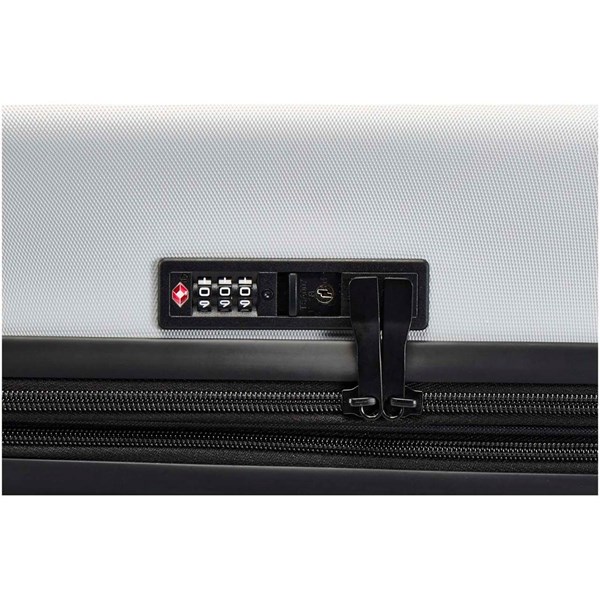 Obrázky: Strieborný rozšíriteľný GRS kufor 24